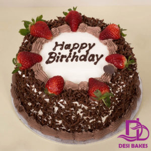 Desi Chocolate Birthday Cake